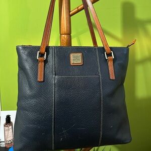 Blue vintage dooney n burk purses some scratches